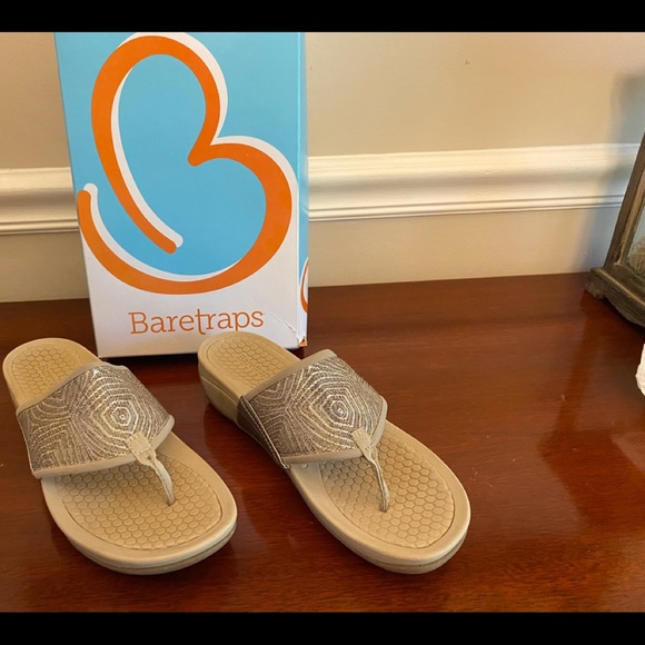 BareTraps Shoes - Baretraps Sandals Gold 8 1/2